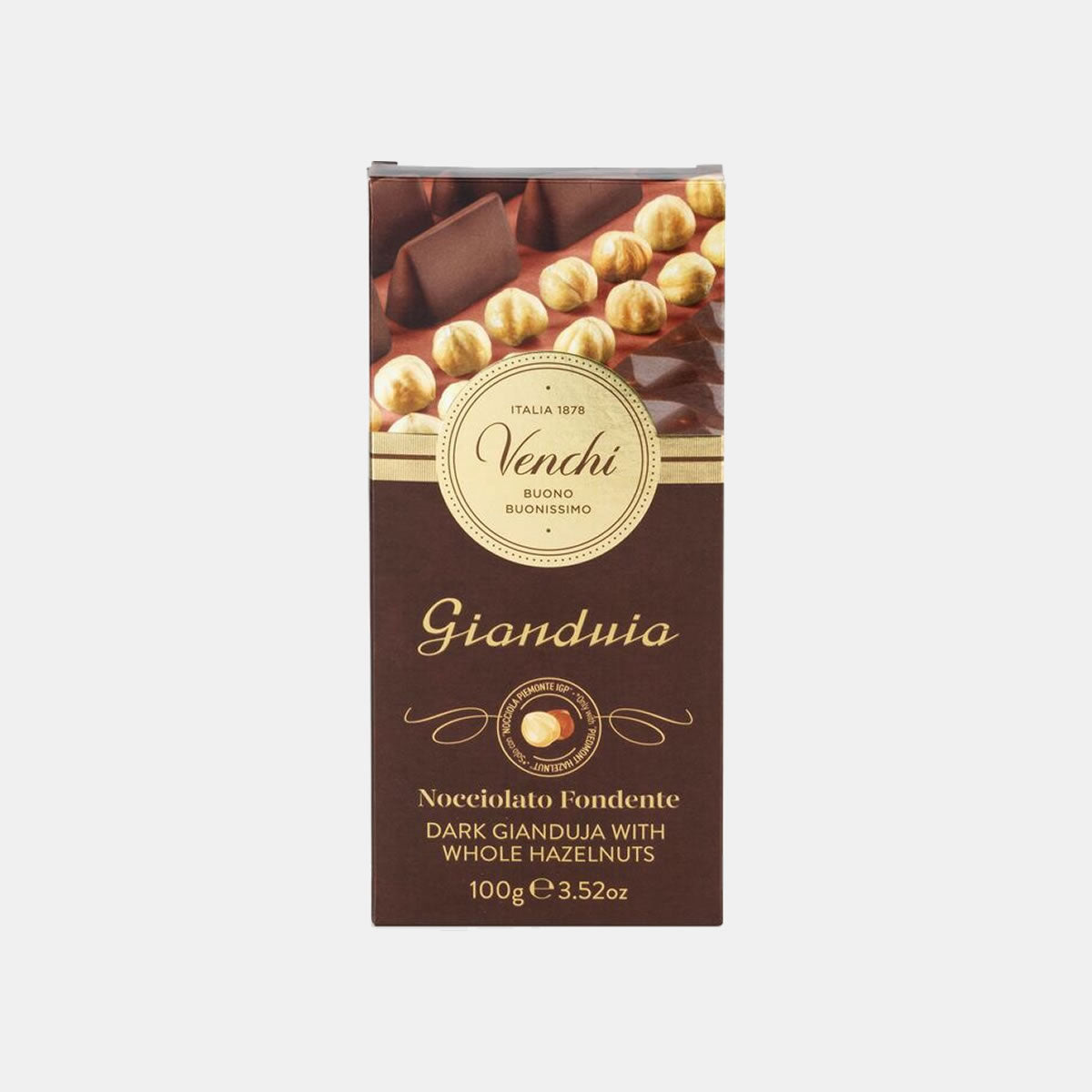 Dark Gianduia Hazelnut bar