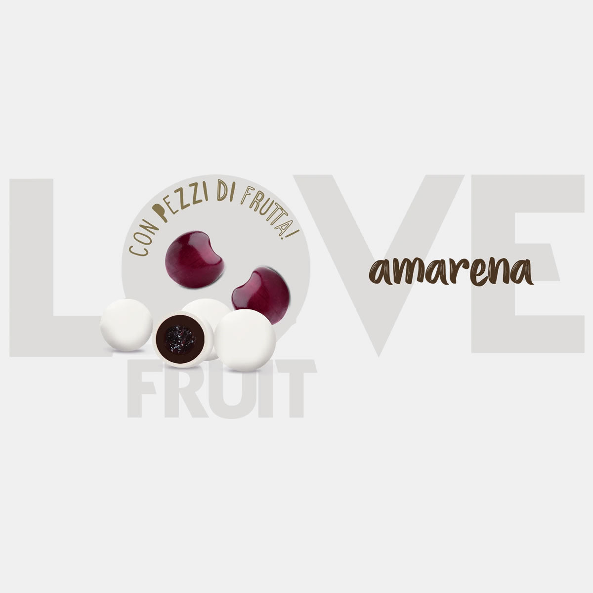 Maxtris Love Fruit Amarena – Bianco