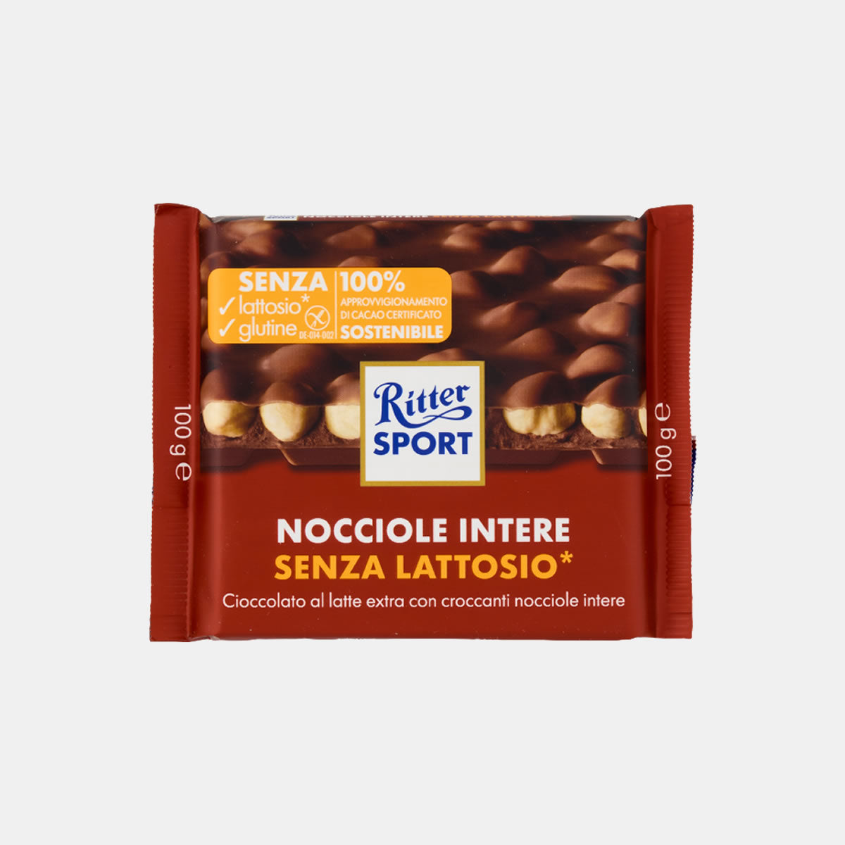 Ritter Sport Whole Hazelnuts without Lactose