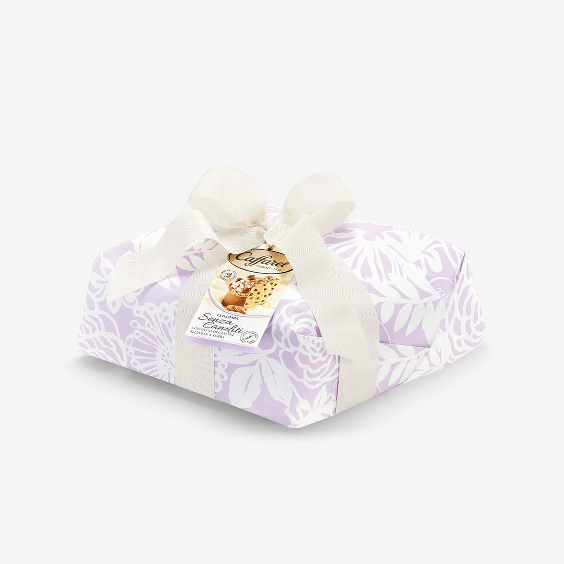 Colomba without candied fruit in gift paper